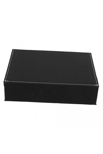 IWOWHERO Étui à Lunettes Multi Grille Organisateur De Stockage De Lunettes Collectionneur De Lunettes Porte-lunettes 4 Boite 