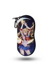 LVMMO Anime Sailor Moon Étui universel pour lunettes de soleil Rose