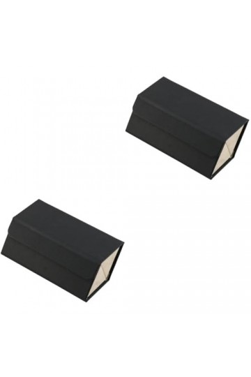 Cabilock Organisateur De Lunettes De Soleil 2 Pièces Avec 2 Fentes Étui À Lunettes De Voyage Mallette De Rangement Portable P