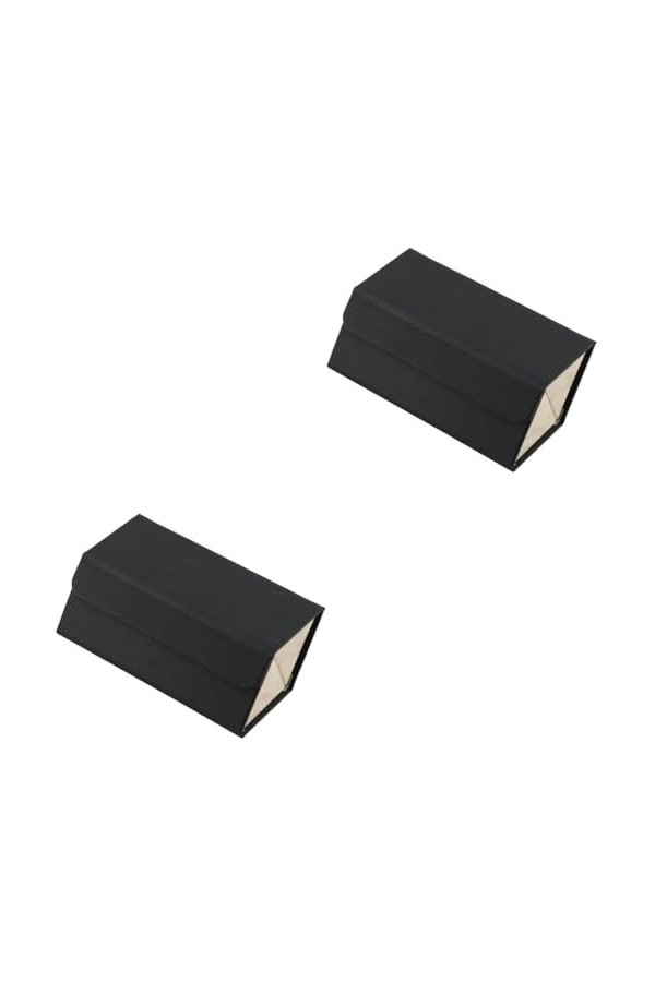 Cabilock Organisateur De Lunettes De Soleil 2 Pièces Avec 2 Fentes Étui À Lunettes De Voyage Mallette De Rangement Portable P