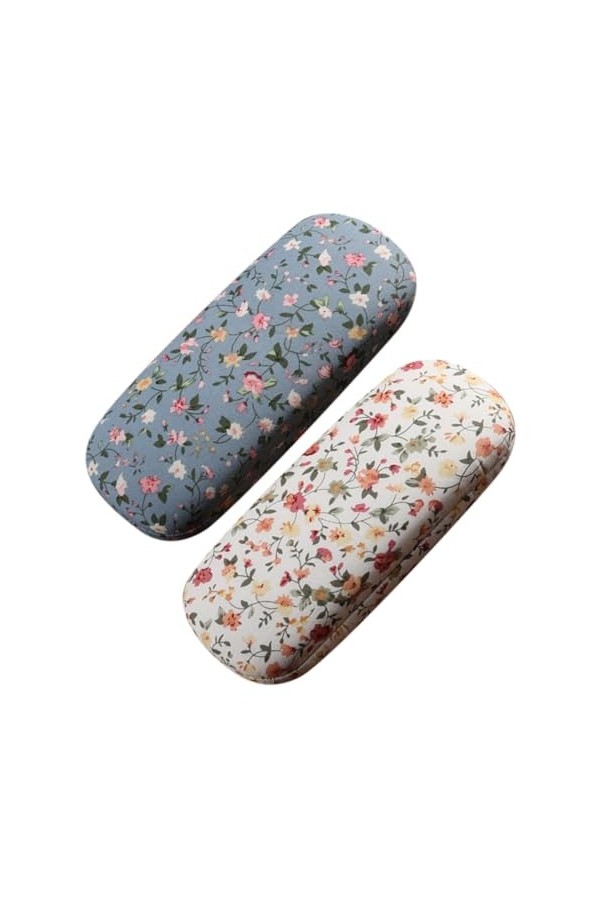 GATHINESS 2Pcs Étui À Lunettes De Soleil Pour LExtérieur Lunettes De Soleil Pratique Étui À Lunettes Rétro Étui En Verre Dur