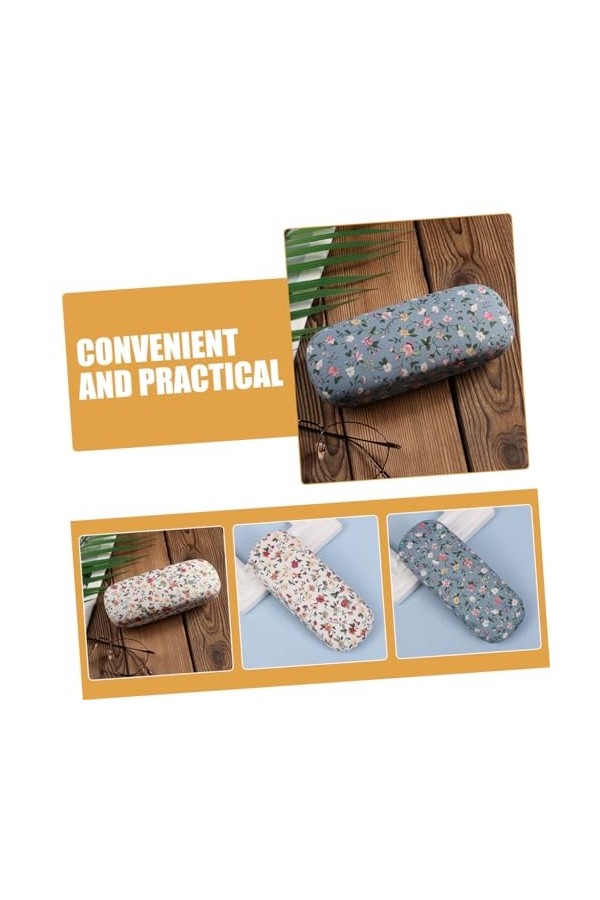 GATHINESS 2Pcs Étui À Lunettes De Soleil Pour LExtérieur Lunettes De Soleil Pratique Étui À Lunettes Rétro Étui En Verre Dur