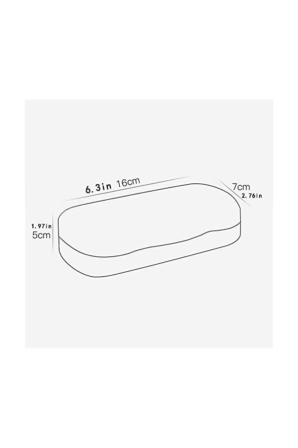 Accessoires Pride pour Femmes Cas de Lunettes Portables Velvets Sunglasses Poche à Lunettes Color : Blue 