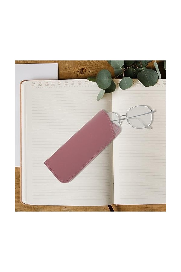 VALICLUD 16 Pièces Sacs De Rangement Pour Lunettes Lunettes Souples Étui À Lunettes En Cuir Pu Pour Lunettes Et Lunettes De S