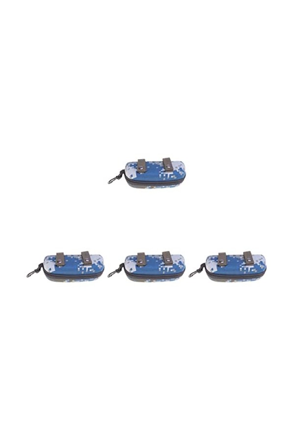 Yardwe 4 Pièces Étui à Lunettes à Fermeture Éclair Lunettes Pour Enfants Étui De Rangement Pour Lunettes Ceintures Pour Enfan