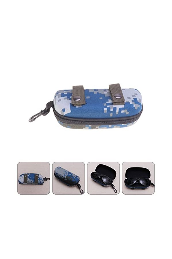 Yardwe 4 Pièces Étui à Lunettes à Fermeture Éclair Lunettes Pour Enfants Étui De Rangement Pour Lunettes Ceintures Pour Enfan