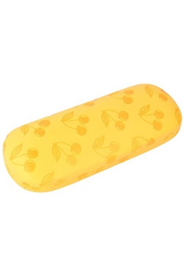 Elba Joy Fruity Étui à lunettes avec motif cerises Orange vif