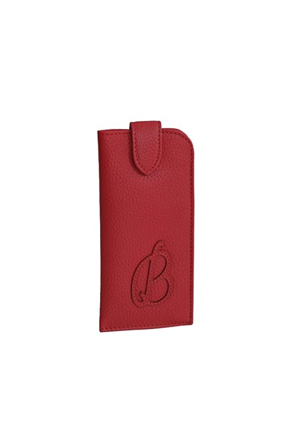 Étui à lunettes Branco - En cuir véritable souple - Pour lunettes, lunettes, sac à lunettes couleur au choix - présenté par