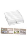 Amosfun 10 Pièces Boîte De Rangement Étui À Lunettes Étui À Portable Support De Rangement Simple Étui Pour Lunettes Femmes Tr