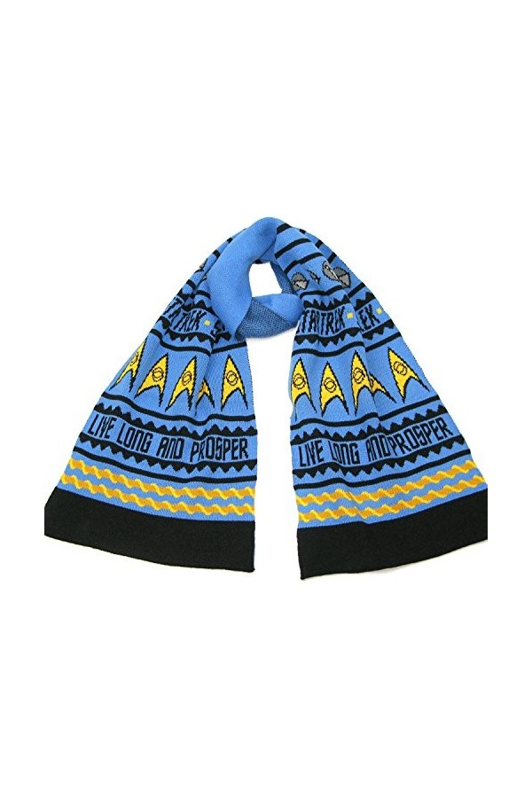 Star Trek Écharpe tricotée Longue vie et prospérité - Écharpe officielle de M. Spock de par LOVARZI