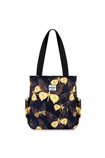 HAWEE Mode Femme Sac à Bandoulière Grande Capacité Sac Dépaule Léger Sac Fourre-Tout avec Zip Loisir Sac à Provisions Imperm