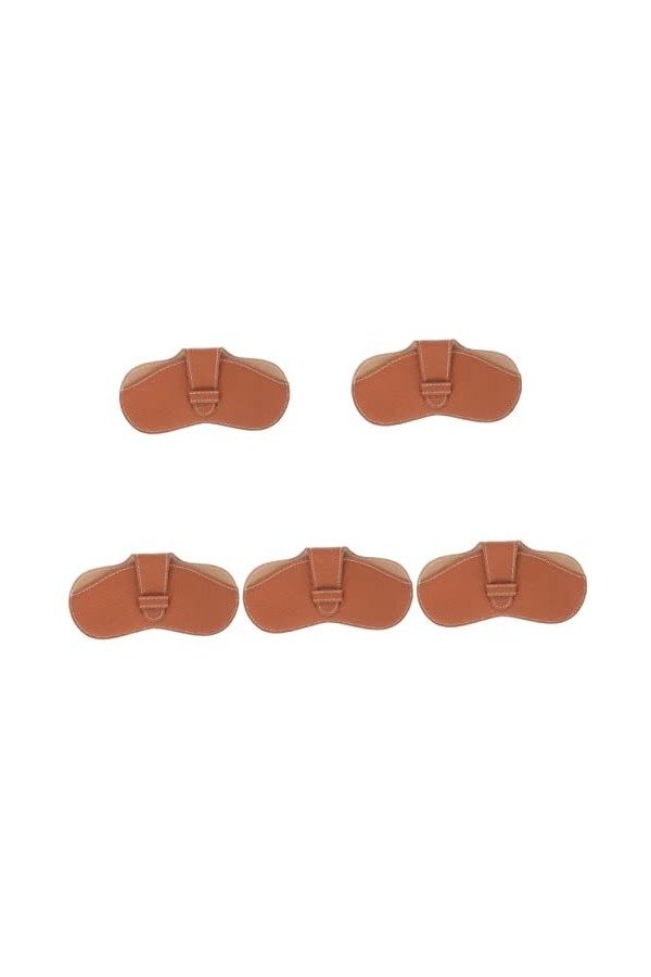 CLISPEED Sac à Lunettes Étui à Lunettes Avec Rabat Étui Porte-lunettes Étuis En Verre Pour Lunettes Étui à Lunettes De Voyage