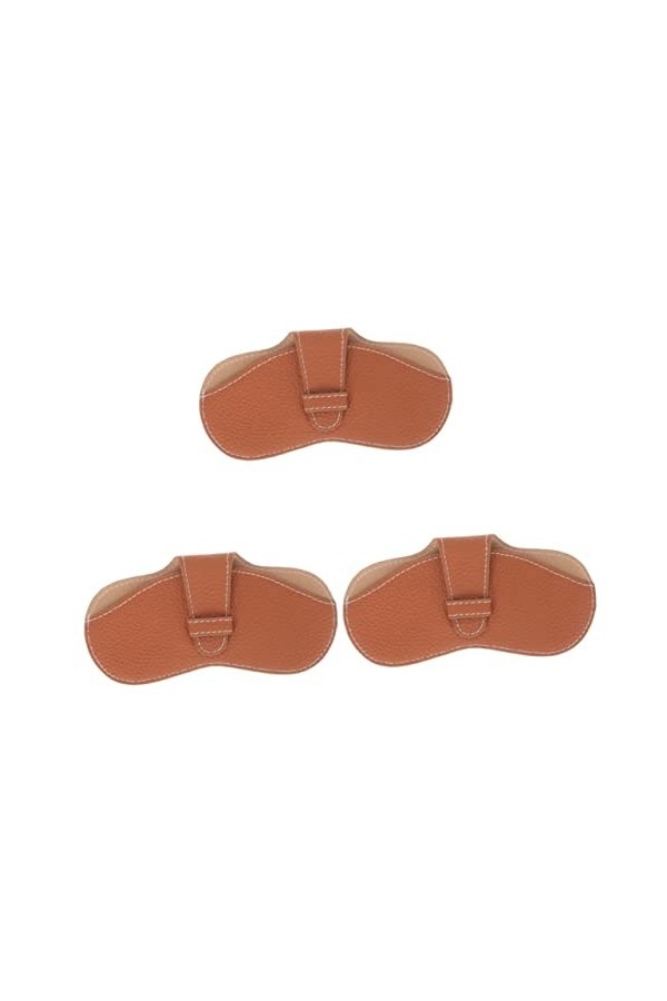 CLISPEED Sac à Lunettes Étui à Lunettes Avec Rabat Étui Porte-lunettes Étuis En Verre Pour Lunettes Étui à Lunettes De Voyage