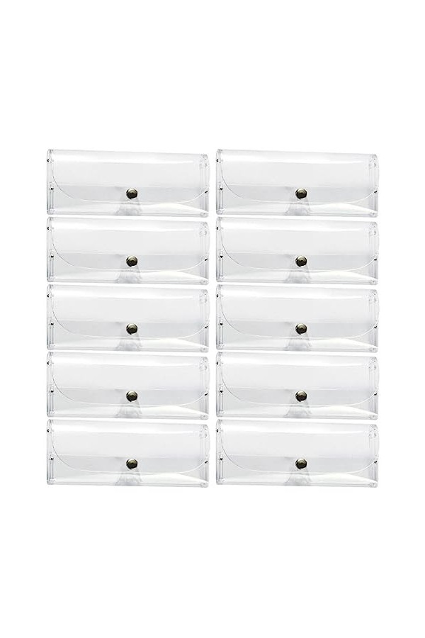 ABOOFAN 10 Pièces à Lunettes Transparent À Lunettes De Soleil En Plastique De Protection Pour Lunettes De Soleil À Lunettes F