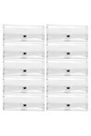 ABOOFAN 10 Pièces à Lunettes Transparent À Lunettes De Soleil En Plastique De Protection Pour Lunettes De Soleil À Lunettes F