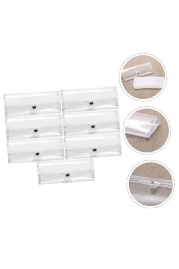 TENDYCOCO 15 Pièces Étui Pour Lunettes Récipient En Plastique Miroir Boîte Clair Étuis À Lunettes De Soleil Étui À Lunettes É