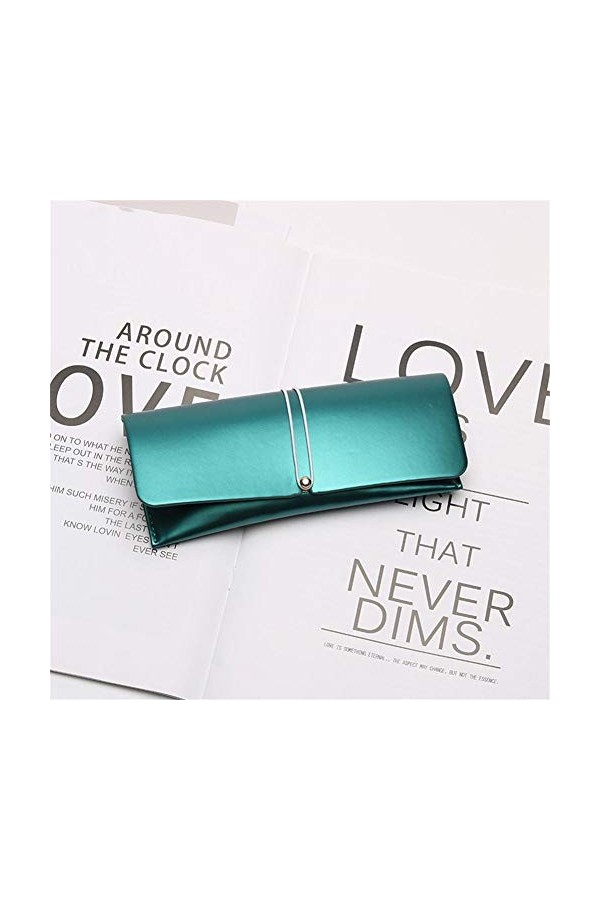 QLSGFBDIM Étui à crayons étui à lunettes Étui à lunettes de soleil Femme Étui à yeux portable Étui à lunettes de soleil Simpl