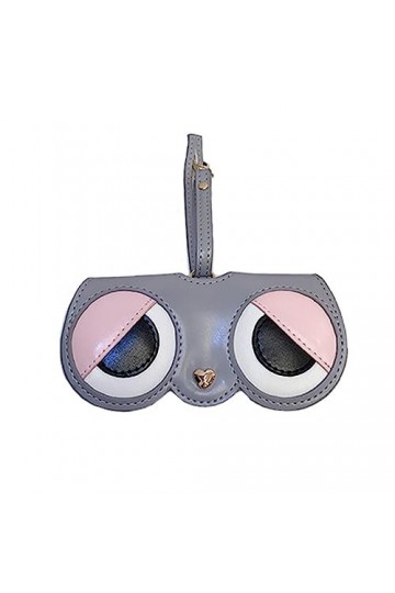 DANETI Étui à lunettes portable pour homme et femme - Sac de rangement pour lunettes de myopie, gris, taille unique