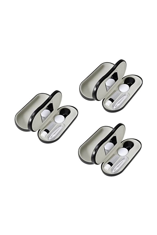 OHPHCALL 1 Ensemble Double Couche Lunettes Porte-Verres Organisateur De Cordon De Lunettes Pour Voyage Portable Étui À Lunett