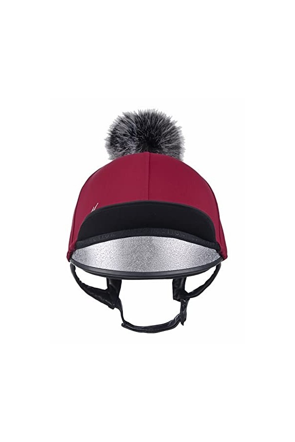 LeMieux Pom Hat Silk Mulberry Chapeau, mûre, Taille Unique Mixte