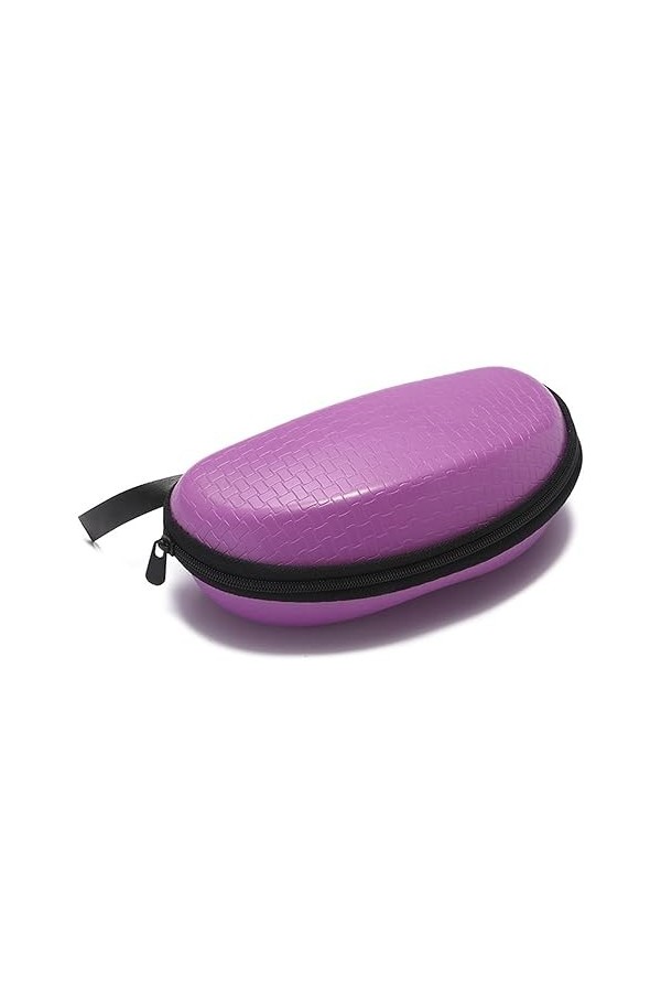 OATTIS Boîte À Lunettes, Lunettes De Soleil À La Mode, Boîte À Lunettes De Soleil, Boîte À Lentilles En PU Texturé, Grande Bo