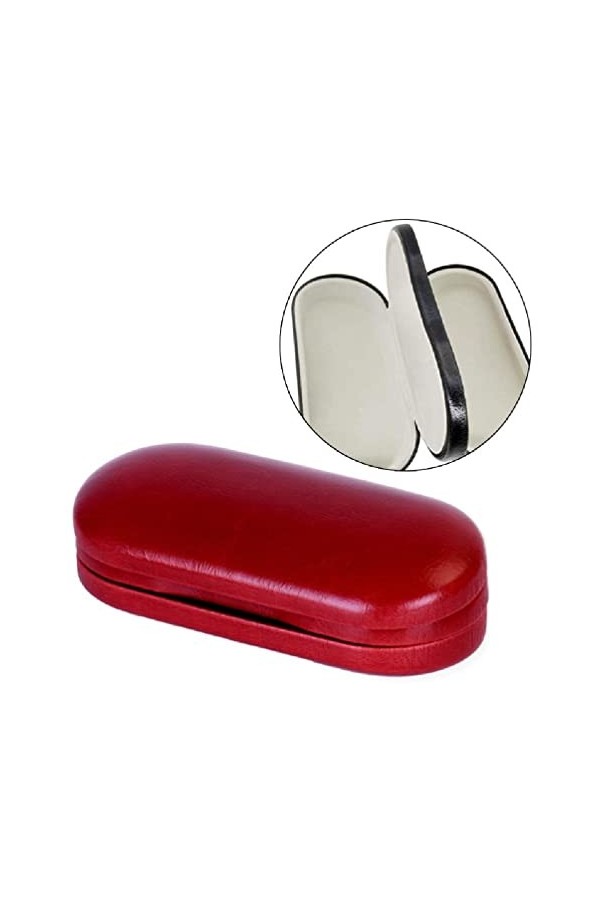 huihuay Double étui à lunettes porte-lunettes lunettes étui à lunettes double couche étui à lunettes double étui à lunettes p