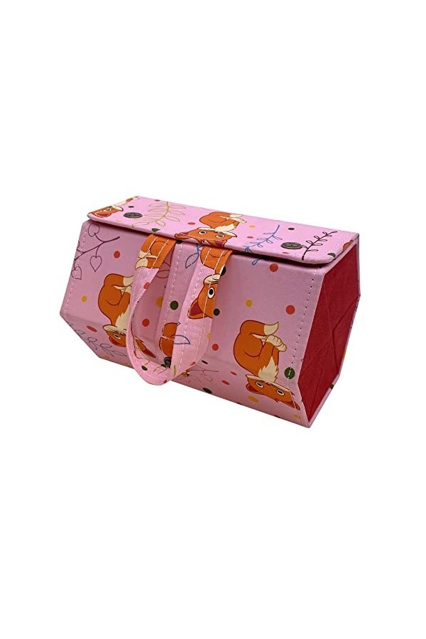 étui à lunettes en peluche rigide étui à lunettes, Lot de 6 chats bleus Tanlisheng