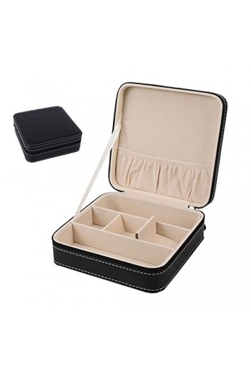 Organisateur Lunettes Soleil Capacité Collector Étuis Lunettes Soleil En Cuir Séparés Lunettes Vue Portables Boîte Rangement 