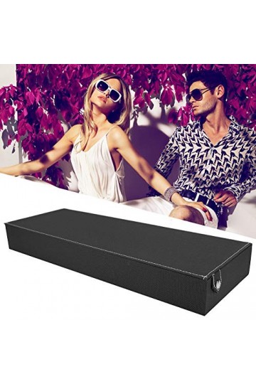 minifinker Organisateur de Mallette de Rangement Vitrine de Lunettes Portable Fabrication exquise Tissu Oxford Lunettes de So