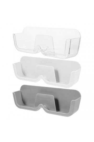 TOVINANNA Étui à lunettes 3 pièces, support de rangement pratique pour lunettes, étagère darmoire, support mural pour lunett
