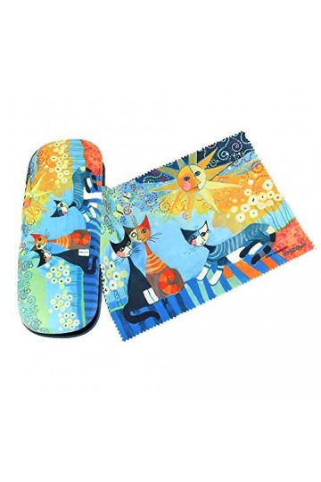 Rosina Wachtmeister Dolce Vita Étui à lunettes en velours