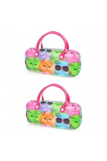 ABOOFAN 2 Pièces Enfants Créatifs Portable Femmes Lunettes Sac Coquille À Lunettes Sac À Lunettes Enfants À Lunettes De Solei