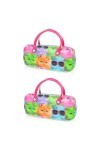 ABOOFAN 2 Pièces Enfants Créatifs Portable Femmes Lunettes Sac Coquille À Lunettes Sac À Lunettes Enfants À Lunettes De Solei
