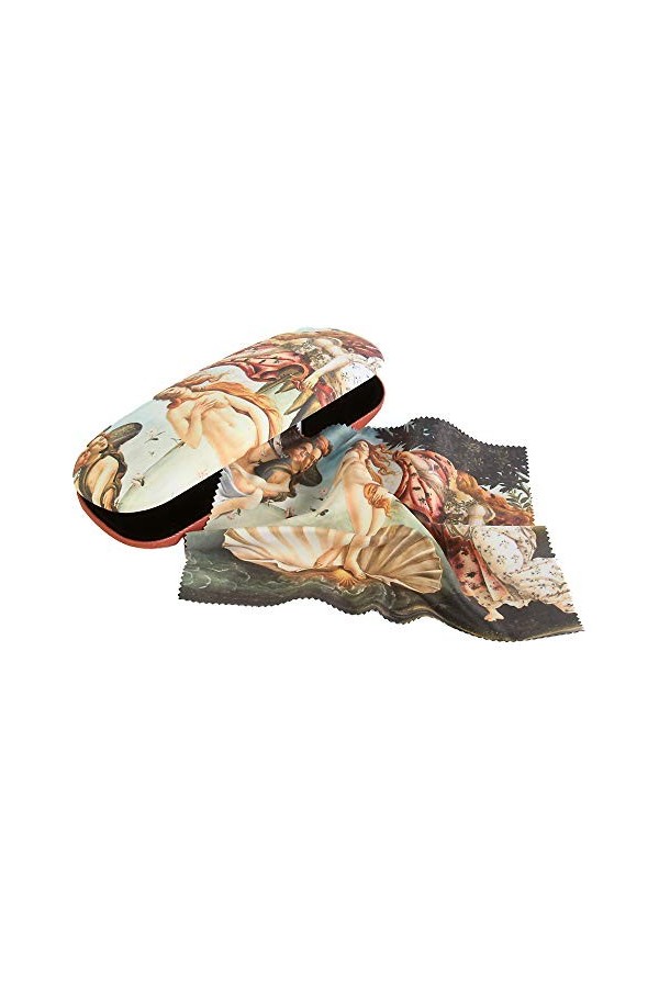 Étui à lunettes Sandro Botticelli « Venus 2 » recouvert de velours