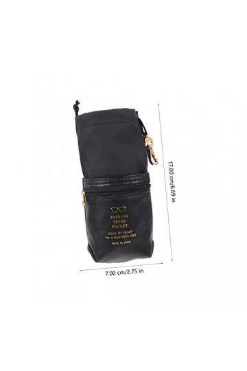 VALICLUD 2 Pièces Sac De Rangement Pour Lunettes Étui à Lunettes Organisateur De Lunettes Sac De Lunettes De Soleil Sac Porte