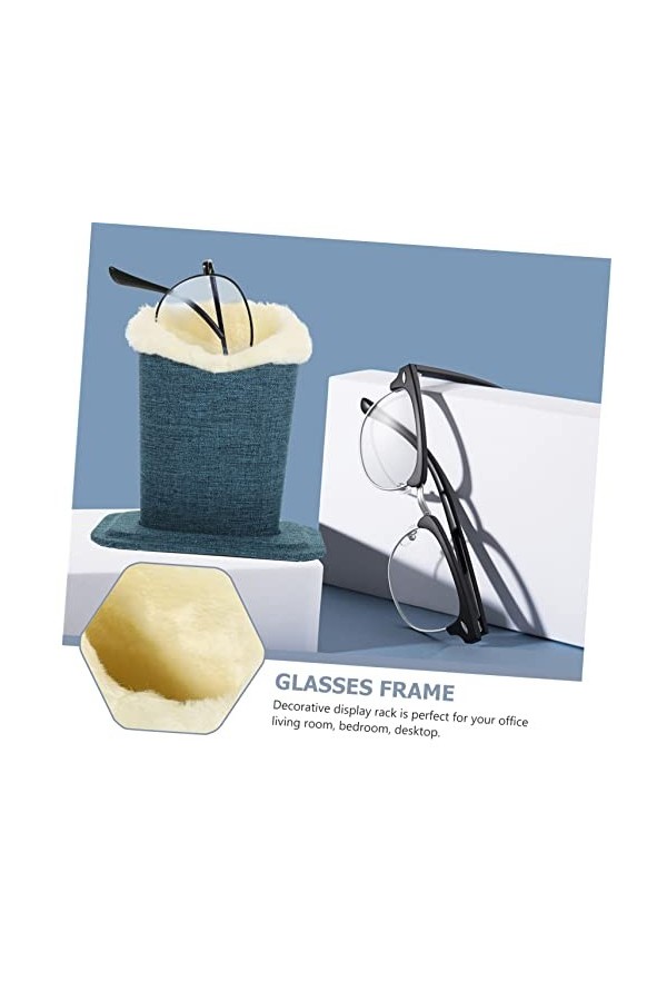 5 Pièces Porte-lunettes En Tissu Support De Lunettes De Soleil Porte-bifocaux Supports De Porte-lunettes Fournitures De Magas
