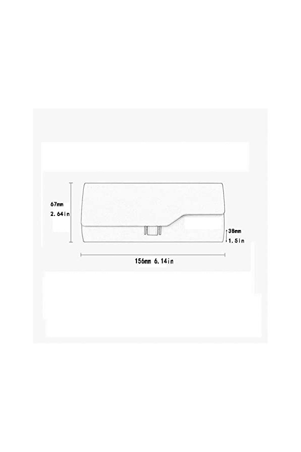 BNNP Organisateur de Lunettes Boîtier de Lunettes de Lune Poche de Lunettes Color : C 