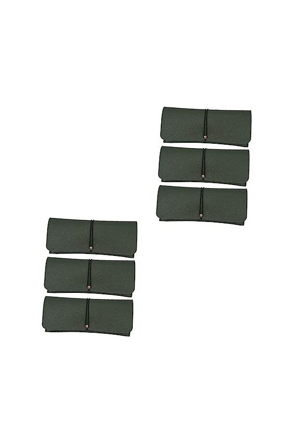 GALPADA 6 Pièces Lunettes Sac De Rangement Lunettes Lunettes De Soleil Organisateur Sacs Pour Voyage Étui À Lunettes De Solei