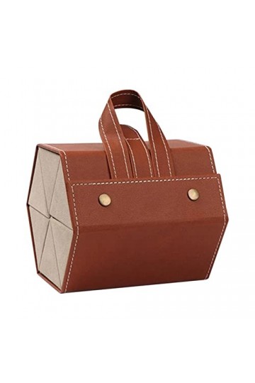 Organiseur de lunettes de soleil avec 5 emplacements, support de rangement de lunettes, boîte de voyage pliable pour plusieur