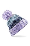 ASVP Shop Tire-Bouchon Câble Tricoté Bobble Chapeau Plain Hommes Femmes Bonnet Chaud Hiver Pom Wooly Cap