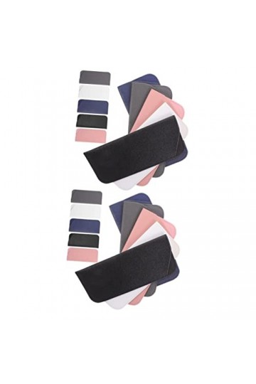 Cabilock 20 Pièces Étui à Lunettes En Cuir Souple Étuis à Lunettes Souples Pour Femmes Étuis à Lunettes Souples Pour Hommes É