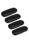 DOITOOL Lot de 4 étuis à lunettes rigides - Compatible avec la plupart des lunettes de soleil et lunettes de soleil