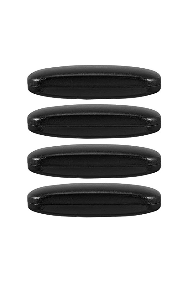 DOITOOL Lot de 4 étuis à lunettes rigides - Compatible avec la plupart des lunettes de soleil et lunettes de soleil