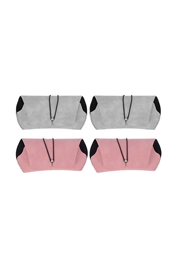 4 Pièces Boîte De Rangement Pour Lunettes De Soleil Porte-étuis à Lunettes Rangement De Lunettes Étui De Rangement Pour Lunet