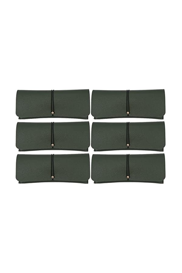 INOOMP 6 Pièces Sac De Rangement Pour Lunettes Sacs De Rangement Pour Lunettes De Soleil Porte-lunettes Portable à Lunettes D