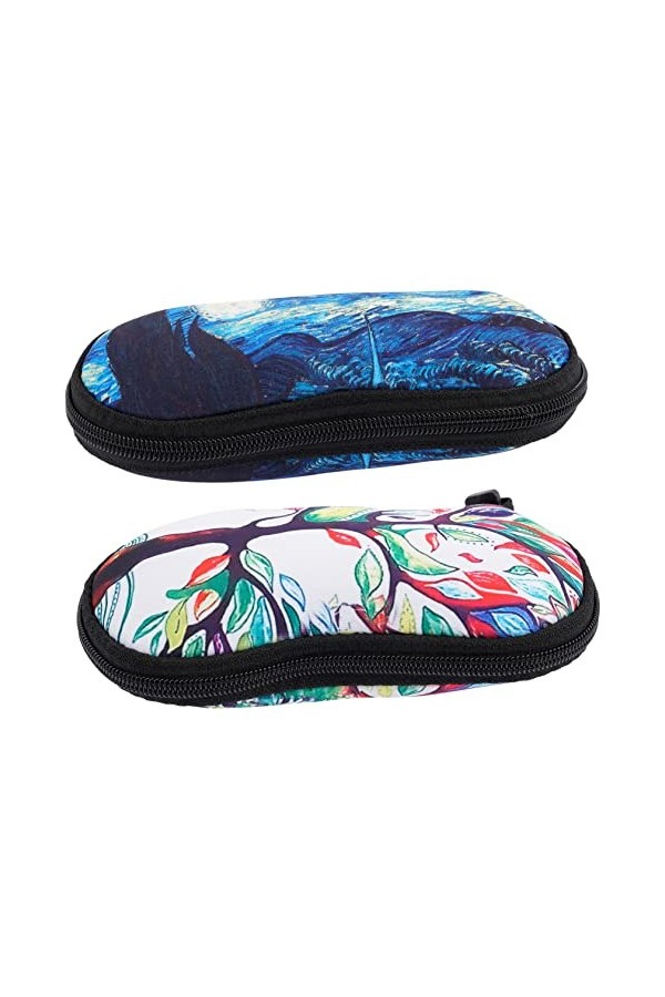 VANZACK 2 Pièces Sac De Lunettes De Soleil Porte- à Lunettes à Lunettes De Soleil Pour Le Surf à Lunettes De Soleil Coque Rig