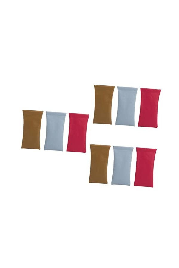 minkissy Lot de 9 sacs à lunettes tendance pour femme - Étui à lunettes de voyage tendance - Boîte de rangement pour lunettes