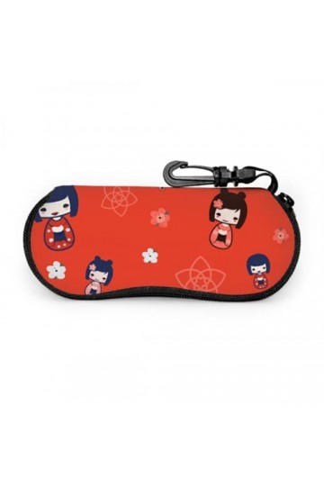 Étui à lunettes, Anime Manga Culture japonaise Lunettes de soleil Étui souple Étui à lunettes ultra léger en néoprène avec fe