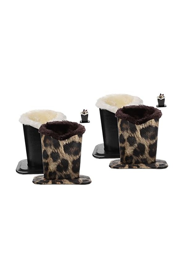 TOPBATHY 4 Pièces Porte-lunettes En Peluche Stockage Daffichage De Lunettes Porte-lunettes De Soleil En Peluche Porte-bifocau