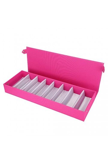 Boîte à Lunettes Organisateur de Bijoux, 8 grilles Multi Lunettes de Soleil Organisateur de Cas Lunettes Lunettes vitrine boî